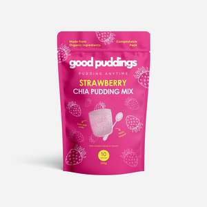 Good Puddings: Strawberry Chia Pudding Mix