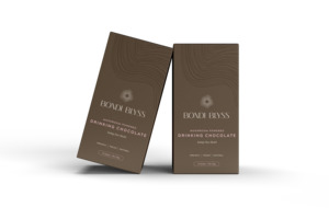 Bondi Blyss - Mushroom Powered Drinking Chocolate - 12 sachets