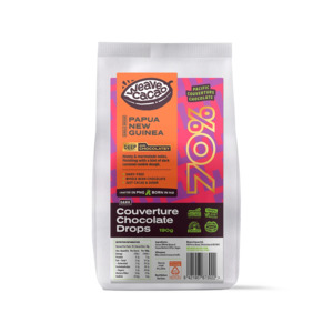 Weave Cacao - 70% Couverture Chocolate Drops - 190g