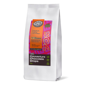 Coffee Tea And Alternatives: Weave Cacao - 70% Couverture Chocolate Drops - 1kg
