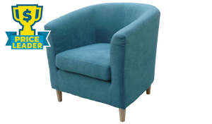 Chairs: Ashley Tub Chair - Marine