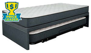 Kids Beds: Pop-Up King Single Bed & Trundler