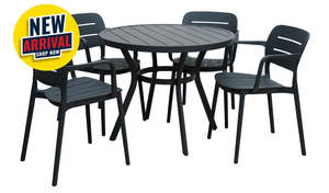Dining Suites: Passari Outdoor Dining 5 Piece