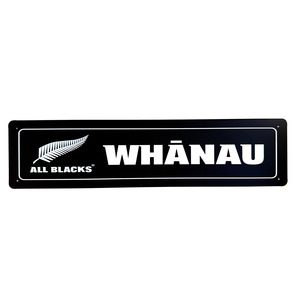 All Blacks Metal Hanging Sign - All Blacks Whānau