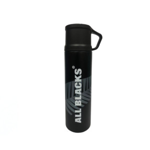 Official All Blacks Classic Black Travel Thermos