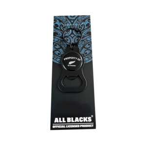 All Blacks: Property of All Blacks Bottle Opener - Black