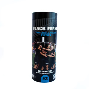 Officialallblacksgreetingcards: Official Black Ferns Collectable Jigsaw Puzzle #2 - Celebration