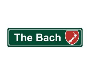 The Bach Hanging Metal Sign