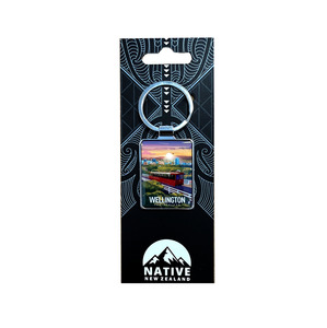 Native Wellington: Native Wellington Illustration Keyring