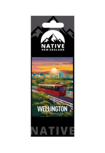 Native Illustration Magnet - Wellington with Native Tag
