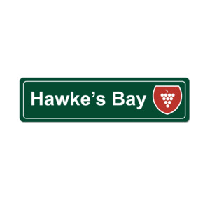 Hawkesbay: Hawke's Bay Metal Sign - Grapes