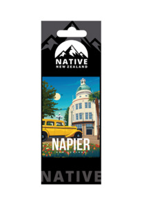 Native Accessories: Native Illustration Magnet -  Napier with Native Tag