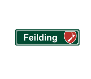 Feilding Metal Hanging Sign