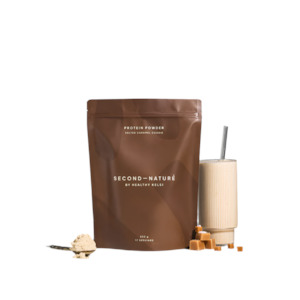 Vitamins: Second Nature | Salted Caramel Cookie Protein Powder