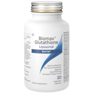 Coyne Healthcare | BioMax Glutathione 625mg LIPOSOMAL