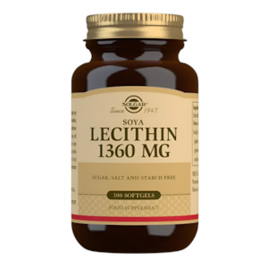 Solgar: Solgar Soya Lecithin 1360mg