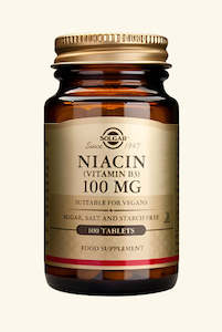 Solgar: Solgar Niacin (Vitamin B3) 100mg