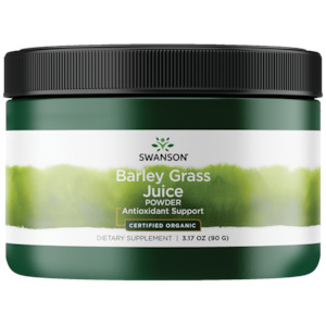 Swanson | Barley Grass Juice Powder – Organic