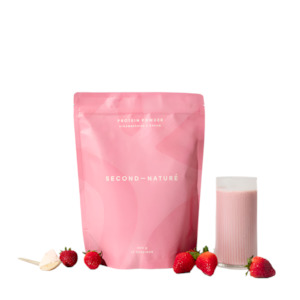 Second Nature | Strawberries & Cream Protein Powder