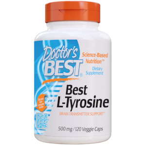 Doctors Best: Doctor's Best | L-Tyrosine 500mg