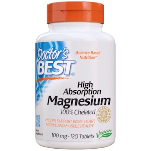Doctor's Best | High Absorption Chelated Magnesium