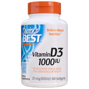 Doctors Best: Doctor's Best | Vitamin D3 1000IU