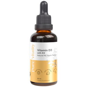 Pure Vitality: Pure Vitality | Vitamin D3 with K2 Drops