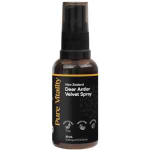Pure Vitality | Deer Antler Velvet Spray