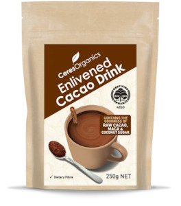 Ceres Organics: Ceres Organics | Enlivened Cacao Drink