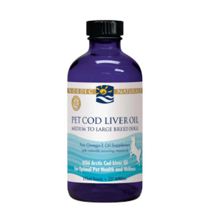 Nordic Naturals: Nordic Naturals | Pet Cod Liver Oil for Medium to Large Dogs