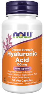 NOW | Hyaluronic Acid Double Strength 100mg