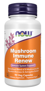 Now: NOW | Mushroom Immune Renew