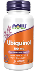 Now: NOW | Ubiquinol 100mg