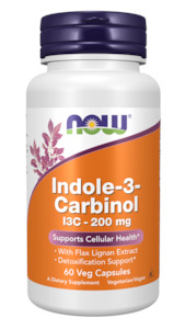 NOW | Indole-3-Carbinol (I3C) 200mg