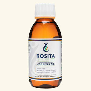 Omega Oils: Rosita | Extra Virgin Cod Liver Oil