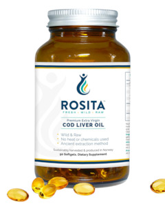 Rosita | Extra Virgin Cod Liver Oil (EVCLO) Softgels
