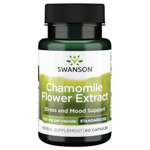 Stress Anxiety: Swanson | Chamomile Flower Extract 500mg
