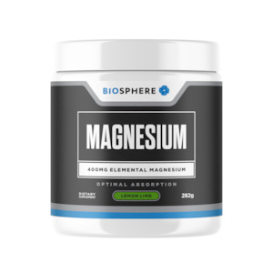 Biosphere Nutrition: Biosphere | Magnesium 400mg