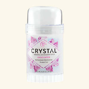 Crystal Essence: Crystal Mineral Deodorant Stick - Unscented