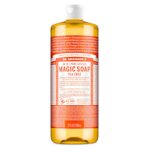 Dr Bronners | Pure Castile Liquid Soap Hemp Tea Tree