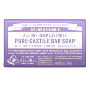 Dr Bronners: Dr Bronners | Magic Bar Soap Lavender