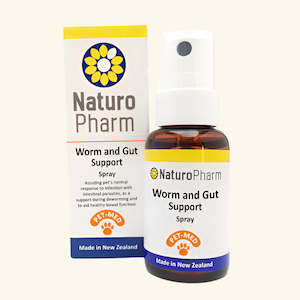 Naturo Pharm PET-MED Worm & Gut Support