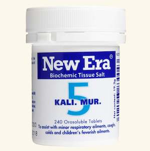 New Era: New Era | No 5 Kali Mur Mineral Cell Salt