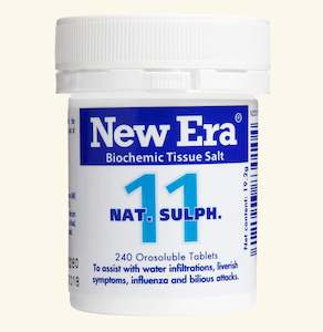 New Era | No 11 Nat Sulph Mineral Cell Salts