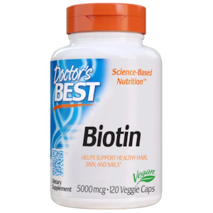 Health Supplements: Doctor's Best | Biotin 5000 mcg