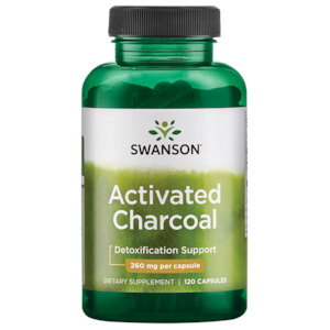 Swanson | Activated Charcoal 260mg