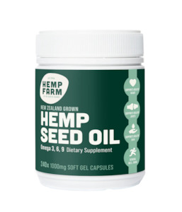 Hemp Farm | Hemp Seed Oil 1000mg Capsules