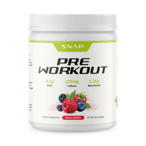 SNAP Supplements | Nitric Oxide Pre-workout Mixed Berry