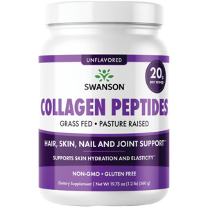 Beauty Body: Swanson | Collagen Hydrolysate Peptides 560g