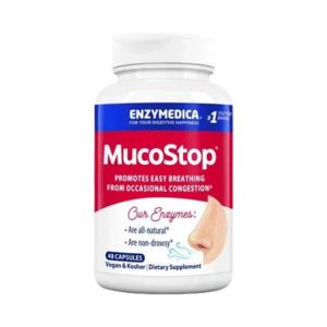 Health Supplements: Enzymedica | MucoStop™